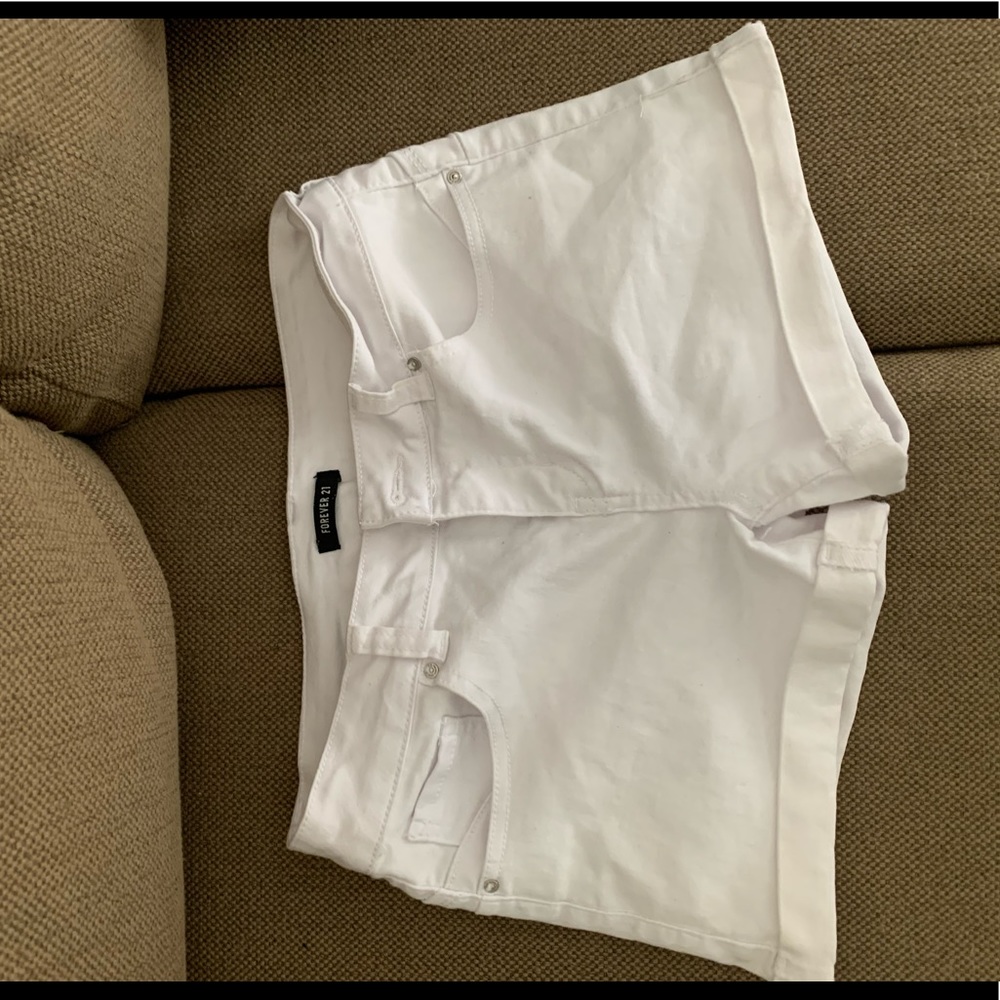 White shorts